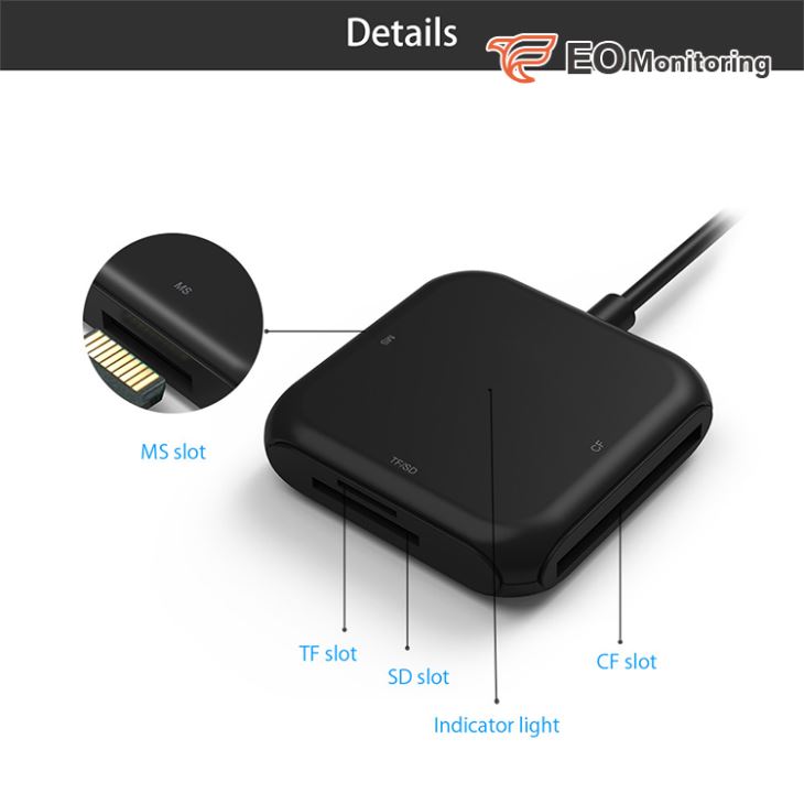 Multi Function USB Smart Card Reader